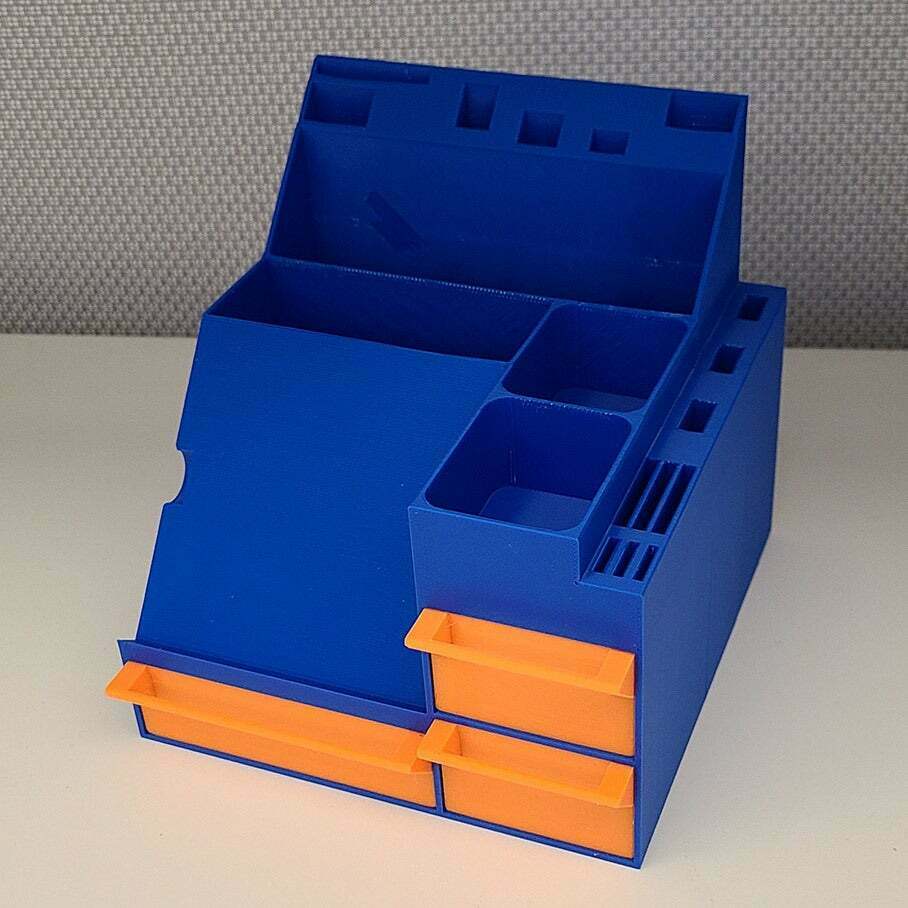 Free STL file Desk Organizer・3D printer design to download・Cults