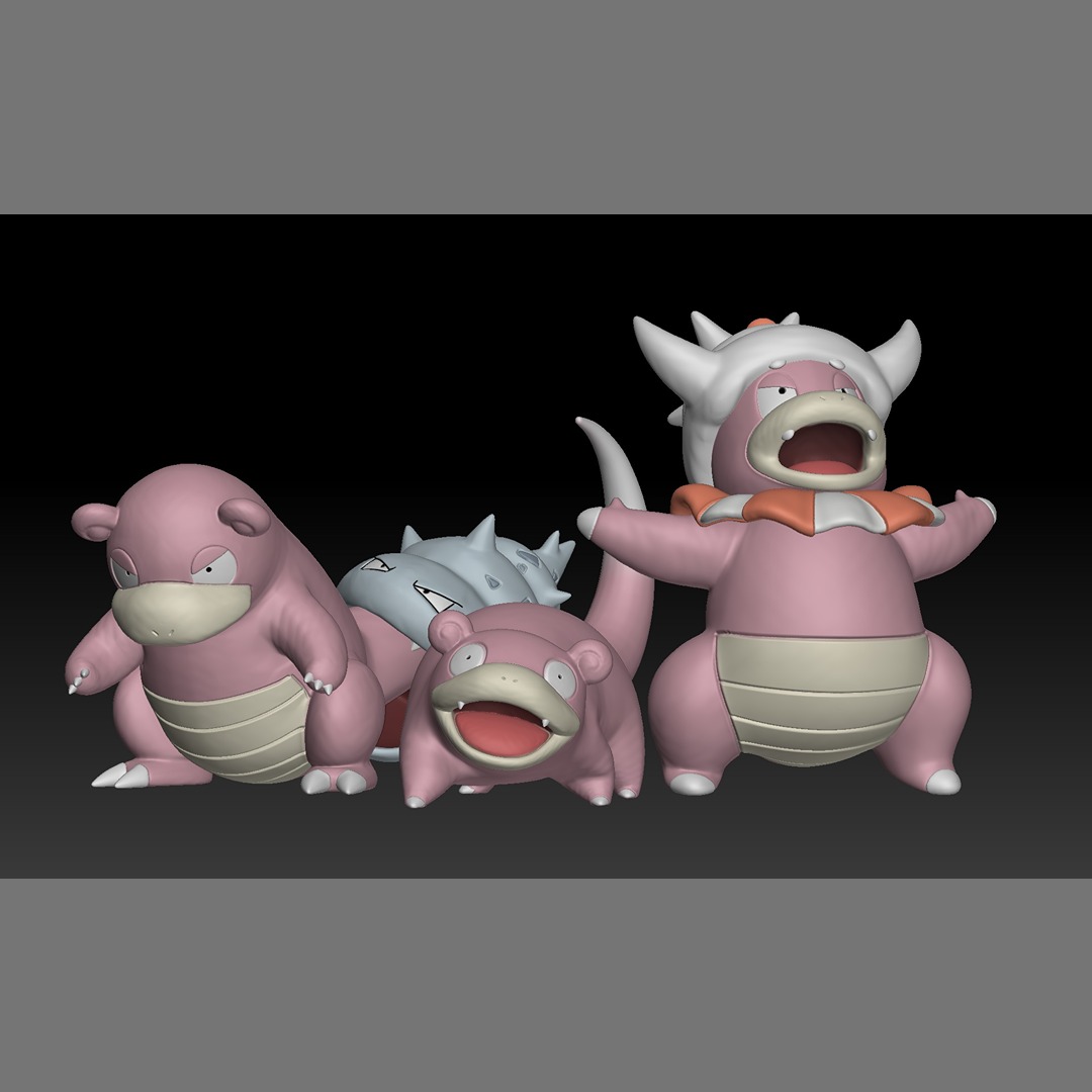 Pokemon Slowpoke Evolution