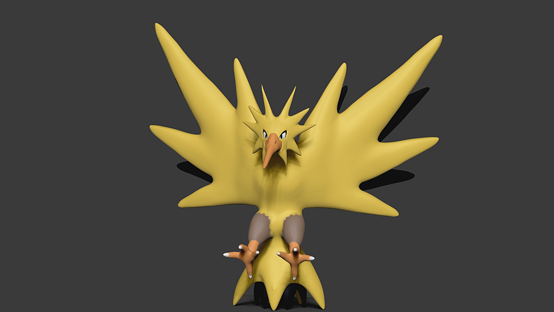 STL file The Legendary birds pack- Zapdos, Articuno and Moltres・3D ...