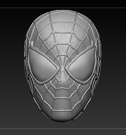 STL file SPIDER MAN TOBEY MAGUIRE MASK HEAD ANDREW GARFIELD STYLE LENS ...