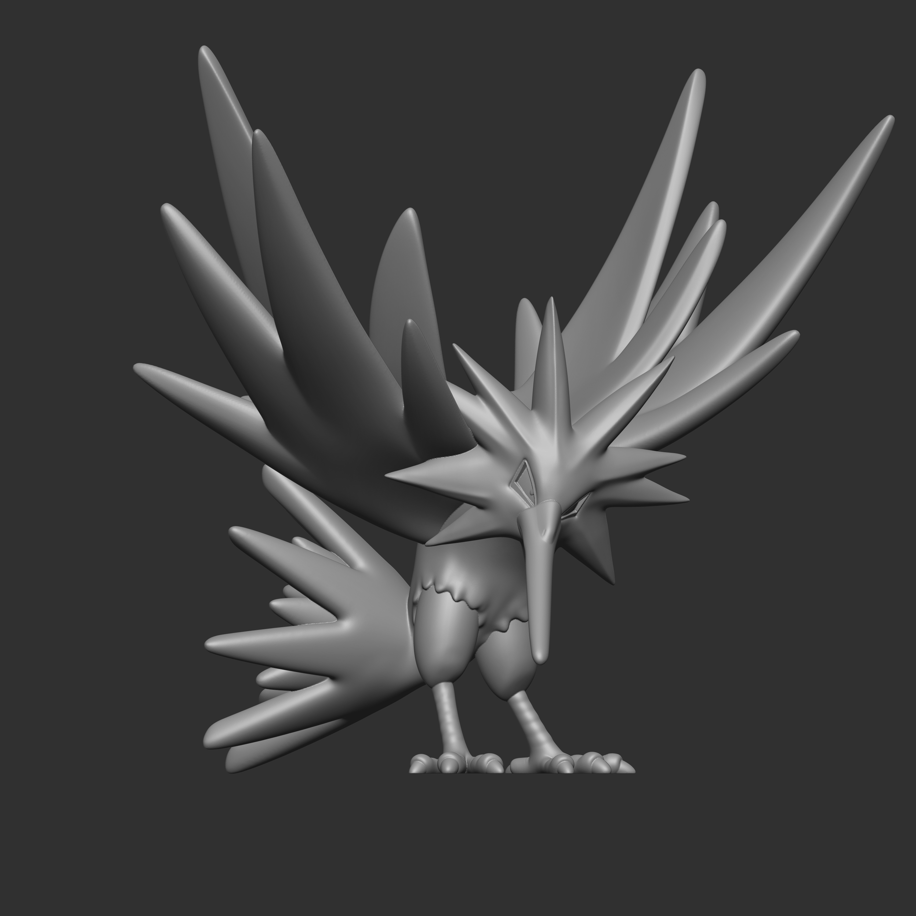 3D file Pokemon 145 zapdos 🐉・3D printing template to download・Cults