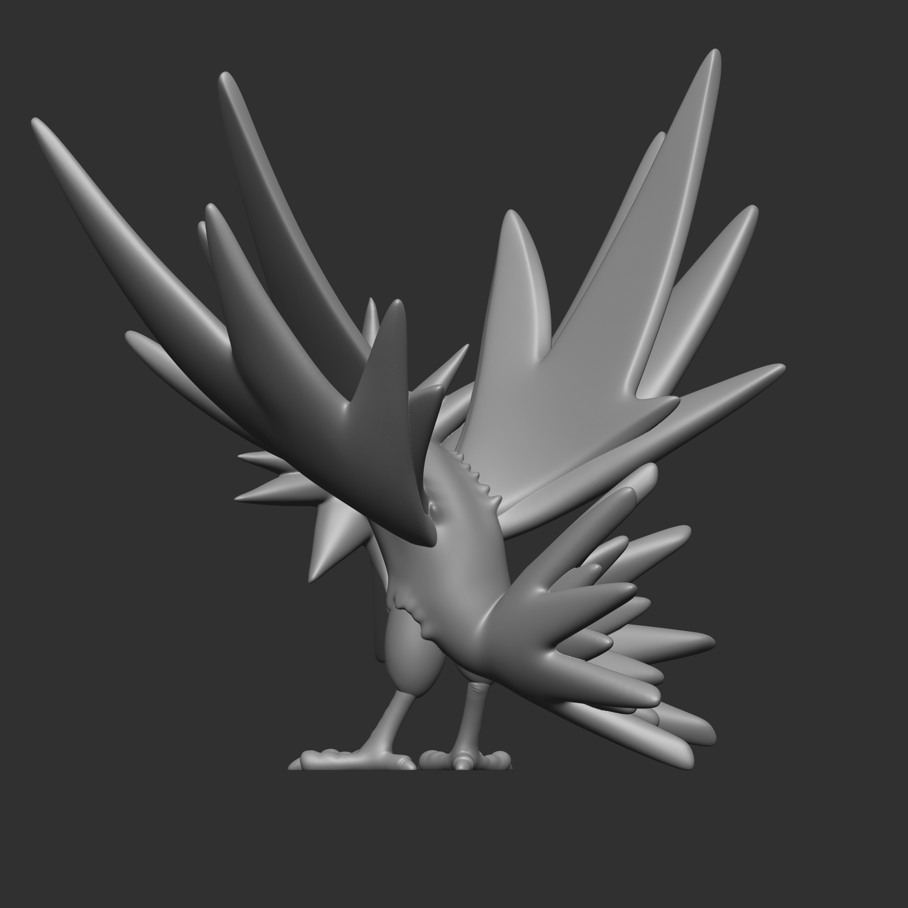 3D file Pokemon 145 zapdos 🐉・3D printing template to download・Cults