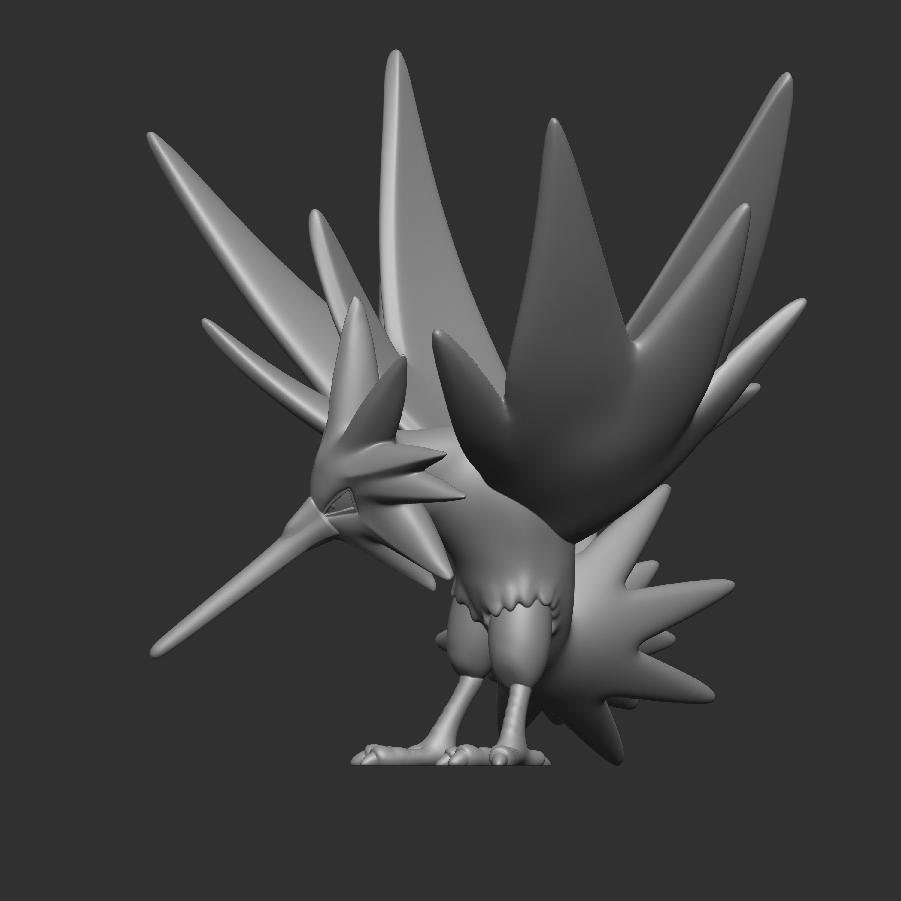 3D file Pokemon 145 zapdos 🐉・3D printing template to download・Cults