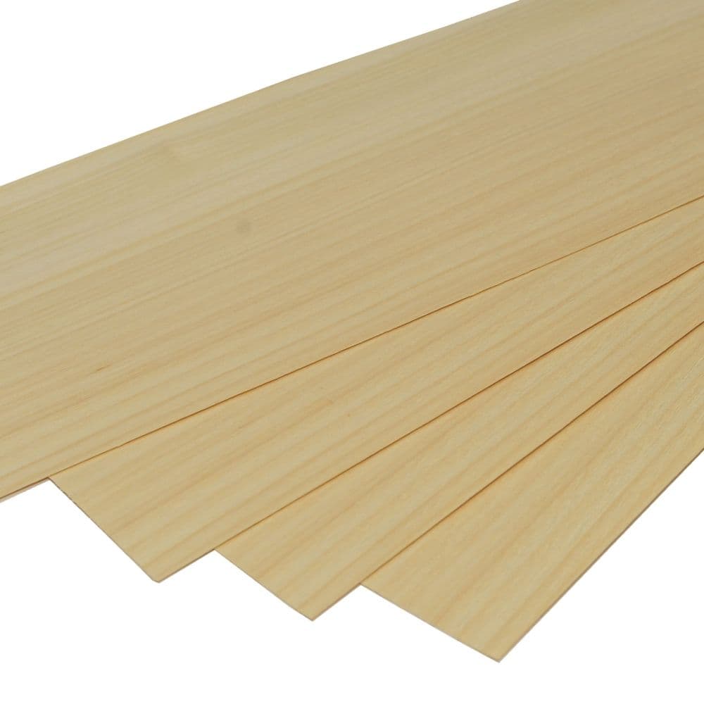 Koto veneer - set of 4 sheets.