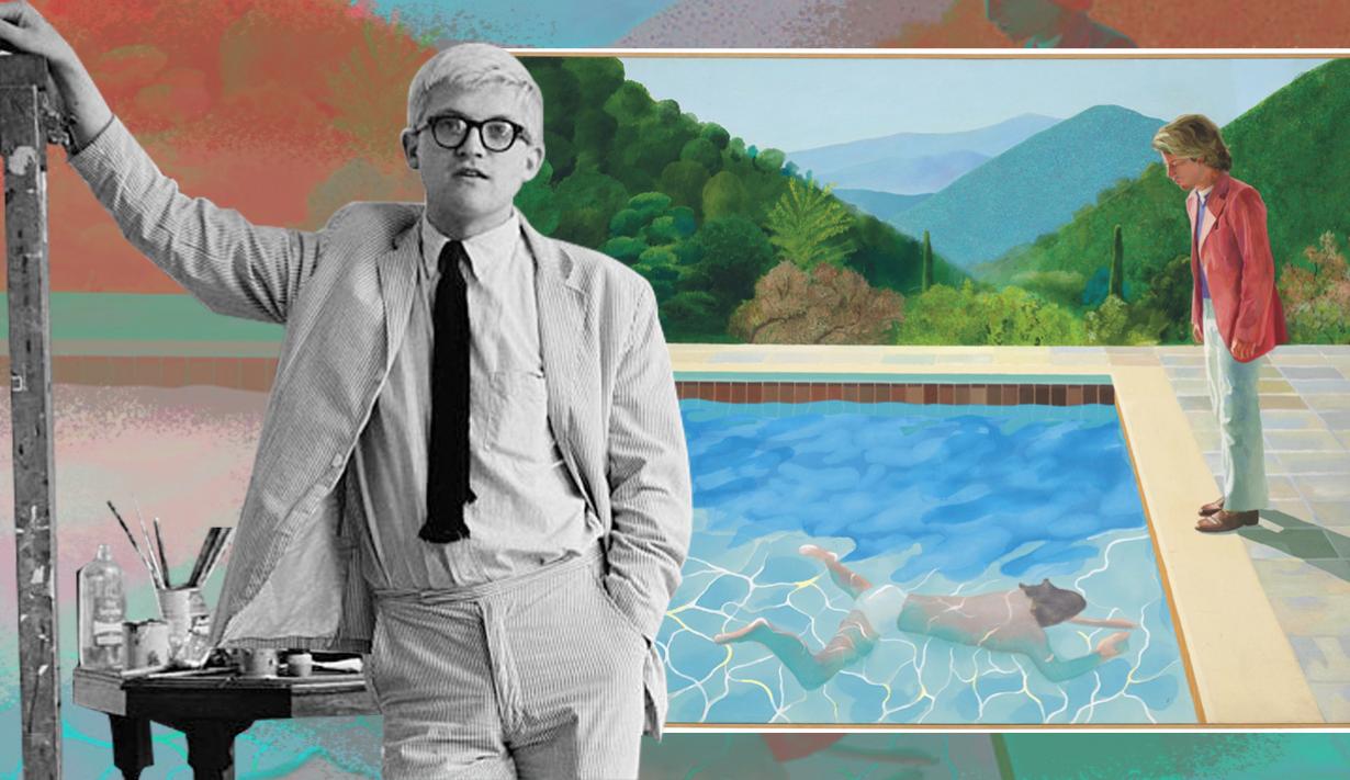 David Hockney ศิลปินป๊อปอาร์ตผู้เต็มเปี่ยมไปด้วยสไตล์ที่สุดจากโลกศิลปะ