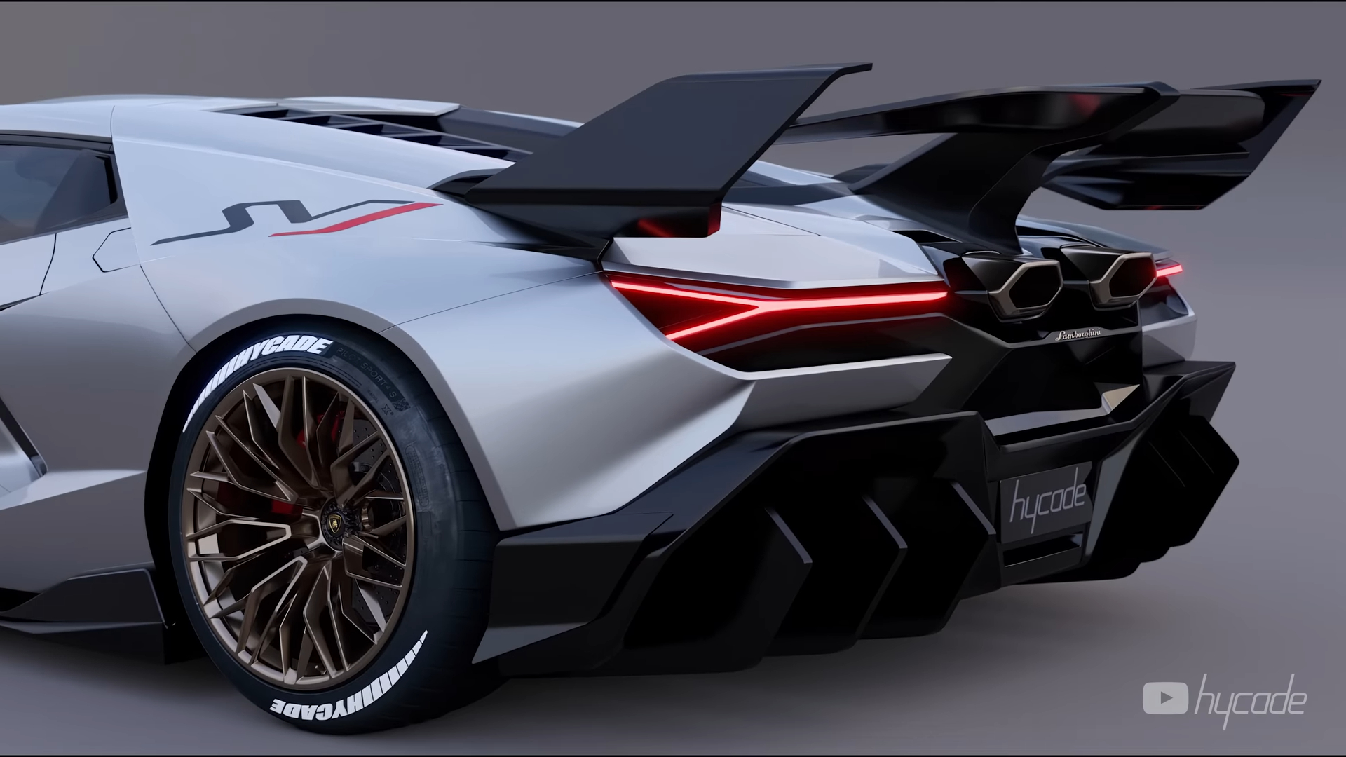 Lamborghini Aventador SVJ 2024 Custom WideBody Kit by Hycade