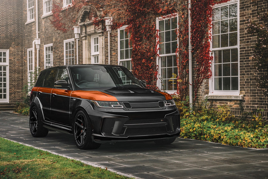 Check our price and buy Kahn Design carbon fiber body kit set for Land Rover Range Rover Sport SVR