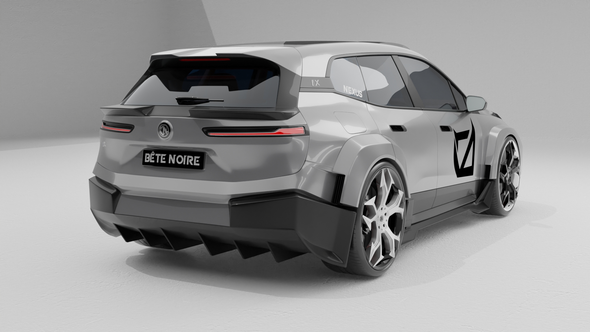 BMW iX I20 Custom Design Wide Body Kit by Bête Noire