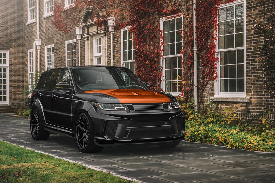 Check our price and buy Kahn Design carbon fiber body kit set for Land Rover Range Rover Sport SVR