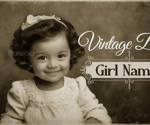 Vintage Baby Girl Names