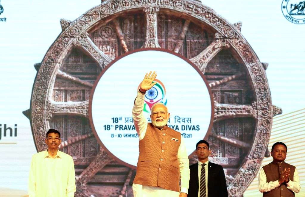 PM Modi inaugurates Pravasi Bhartiya Divas conventio - Bhubaneswar PM Narendra Modi inaugurates Pravasi Bhartiya Divas conventio