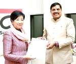 Madhya Pradesh Chief Minister Mohan Yadav along with Governor of Tokyo Yuriko Koike