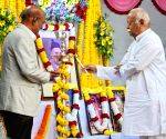 RSS chief Mohan Bhagwat attends the 70th Founders' Day of Somalwar Educational Institute