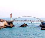 Tamil Nadu Chief Minister MK Stalin inaugurates the glass fiber bridge connecting the Ayyan Thiruvalluvar statue with Vivekananda Rock