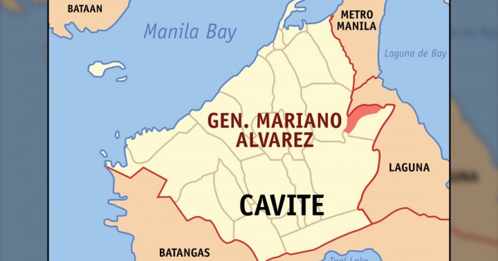 Cavite In Philippine Map