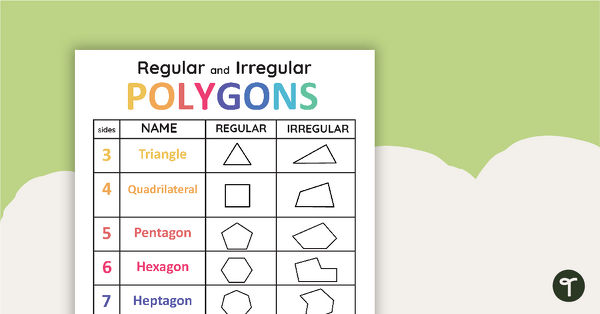 Go to Regular and Irregular Polygons teaching resource