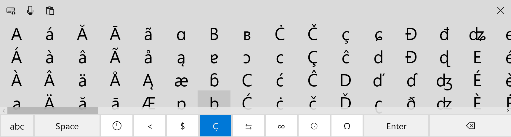 How to add kaomoji using touch-keyboard (windows 10)? - Microsoft Community