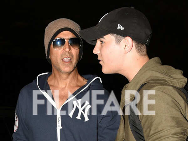 Akshay Kumar and Aarav Kumar look like total hunks in these pictures