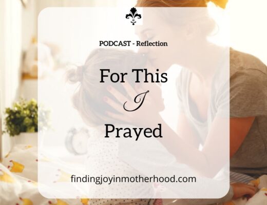 motherhood and prayers