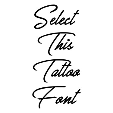 TATTOO LETTERING FONTS GUIDE  1984 Studio