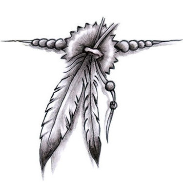 Feather Band Tattoo