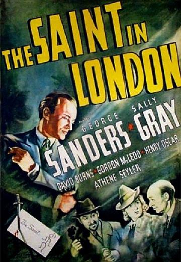 The Saint in London poster