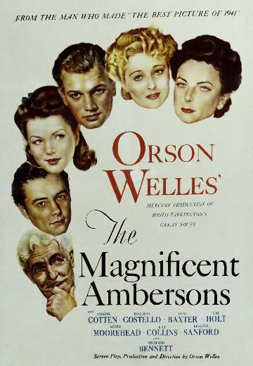 The Magnificent Ambersons poster