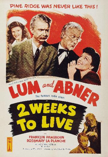 Two Weeks to Live poster