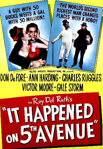 It Happened on 5th Avenue poster