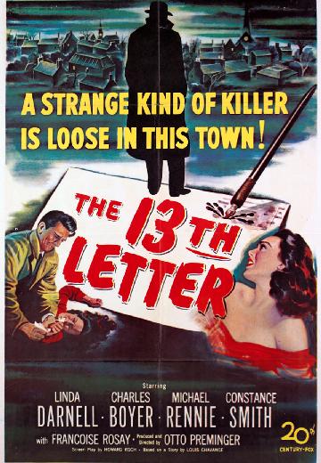 The 13th Letter poster