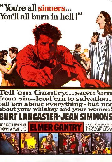 Elmer Gantry poster