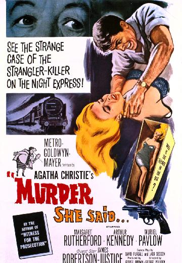 Murder, She Said poster