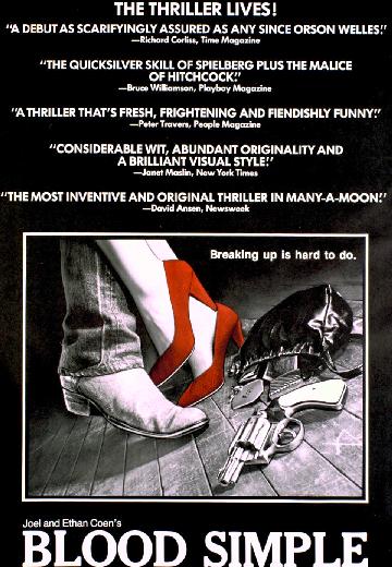 Blood Simple poster