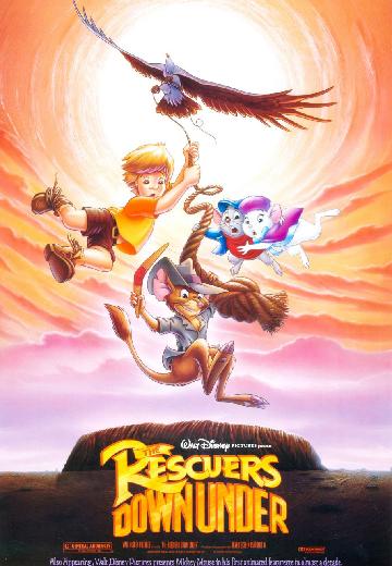 The Rescuers Down Under poster