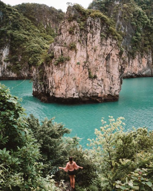 Views of Ha Long Bay in Vietnam