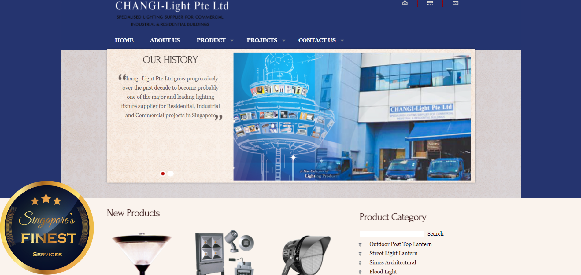 The Finest Lighting Suppliers in Singapore