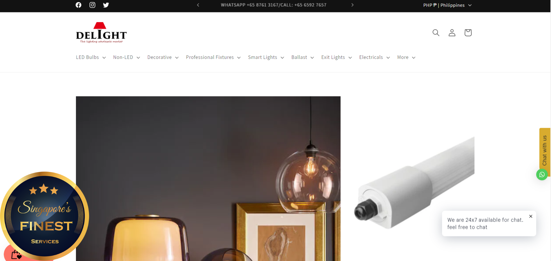 The Finest Lighting Suppliers in Singapore