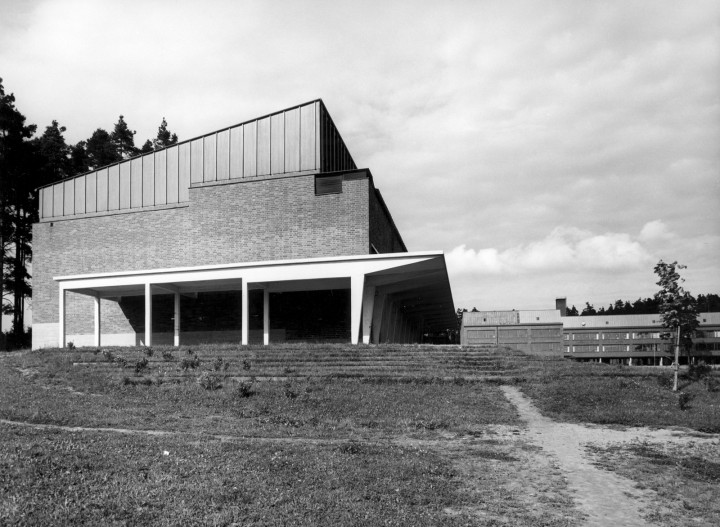 The swimming hall, University of Jyväskylä, the Aalto’s Campus