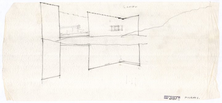 Sketch, Muuratsalo Experimental House