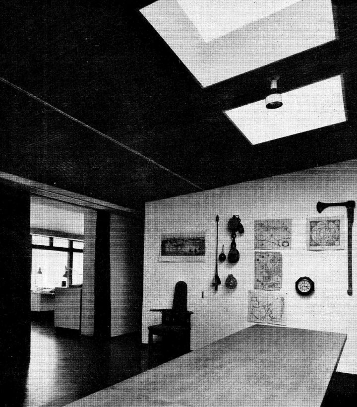 Office interior, The Siren House