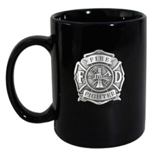 Mug - Classic Firefighter Maltese Cross Ceramic