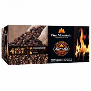 Java Log 4 - Hour Coffee Fire logs - 4.8 lb.