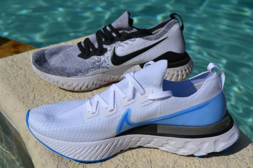 Nike React Infinity Run vs Epic React Flyknit 2