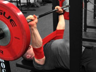 Mark Bell's Slingshot bench press assistance device