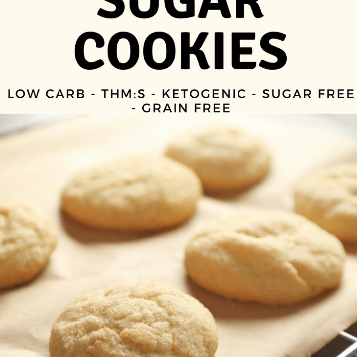 These Fluffy Keto Sugar Cookies will change your life! So easy to make, fit your macros perfectly, and free of grains and sugar!