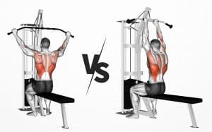 Close Grip Lat Pulldown vs Wide Grip