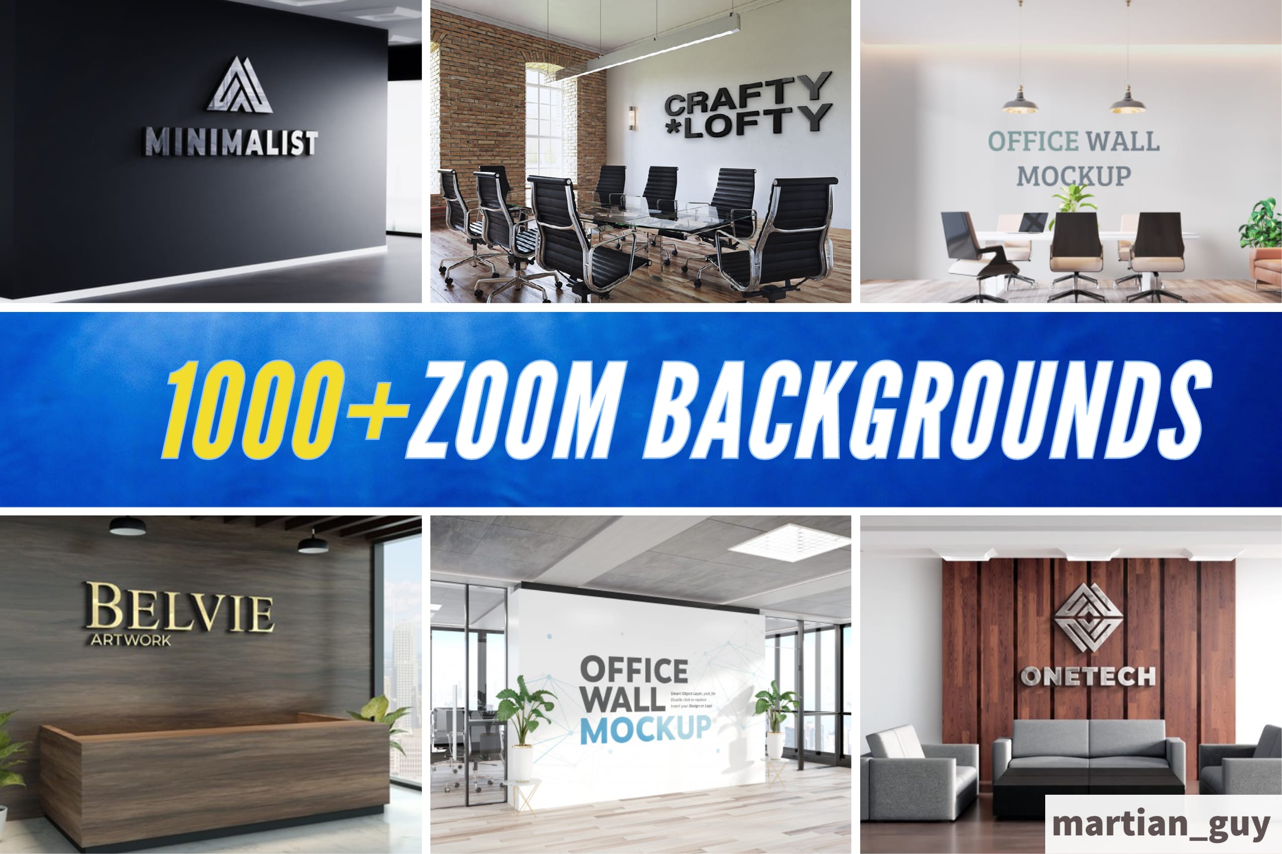 Design A Custom Zoom Virtual Background With Your Logo By Customer ...