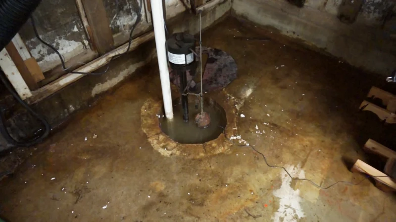 Sump Pump Water Flooding