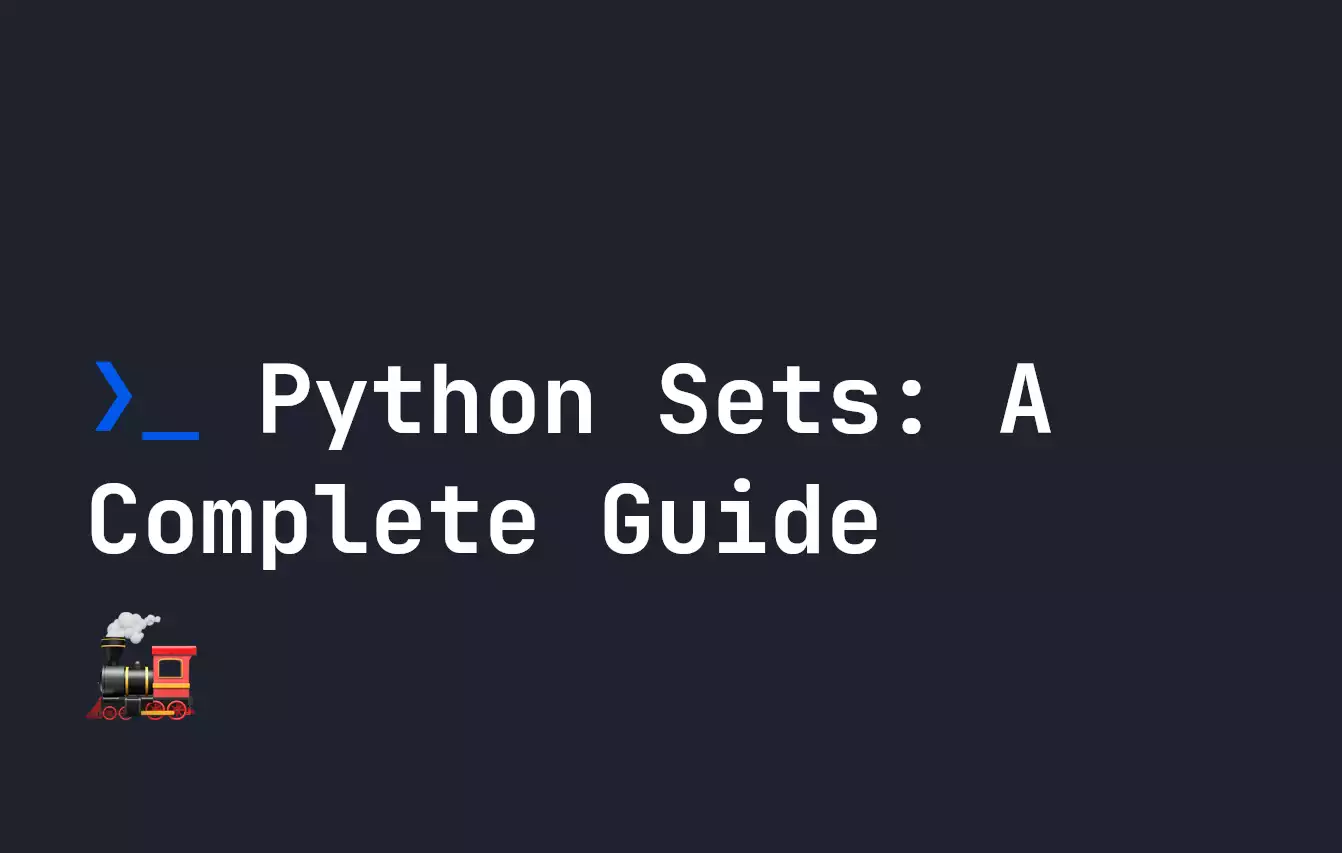 Python Sets: A Complete Guide