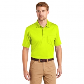 CornerStone CS412P Select Snag-Proof Pocket Polo - Safety Yellow